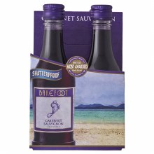 Barefoot Cab Sauv 187ml 4pk